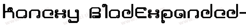 konexy BlodExpanded字体转换